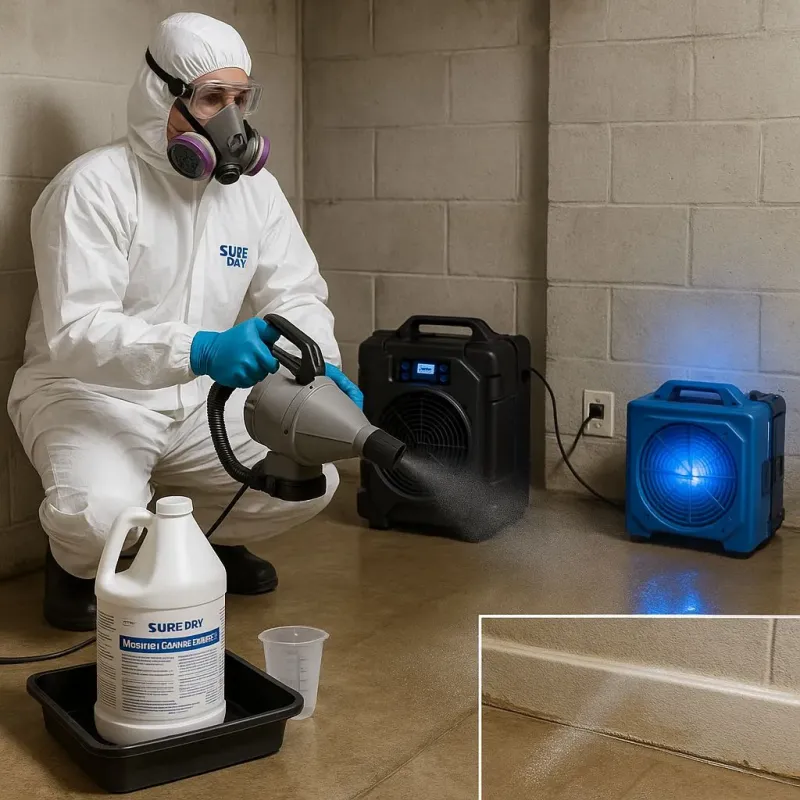 Sanitization and Odor Removal process in Baldwin Harbor, NY
